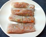 ライスペーパーでパリパリ食感ウインナー作り方4写真