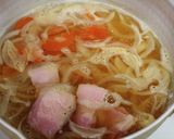 ベーコンでカレーうどん作り方2写真