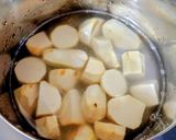 山形 芋煮 【醤油味バージョン】作り方3写真