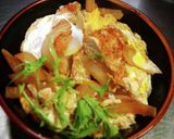 厚切り豚ロースでカツ丼❨(@≧↺≦@)❩作り方6写真