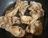 簡単！ずぼらな　しょうが焼き　お弁当朝飯作り方6写真