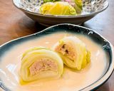 64℃ ふわふわ鶏ひき肉のロール白菜作り方31写真
