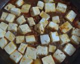 麻辣ミンチで麻婆豆腐作り方9写真