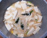 簡単！やさしい豆腐と温麺(あんかけ風)作り方7写真