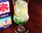 簡単モクテル★パイナップルグリーン作り方3写真