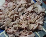豚肉とわかめのネギ風味和え作り方4写真