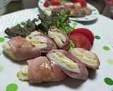 簡単おかず サラダチキン生ハム巻き♪作り方6写真