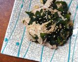 豚肉とわかめのネギ風味和え作り方8写真