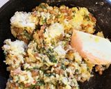 さっぱり梅シソ香る♪納豆チャーハン♪作り方4写真