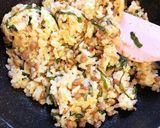 さっぱり梅シソ香る♪納豆チャーハン♪作り方5写真