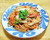 スパゲティナポリタンのサッパリ仕立て作り方6写真
