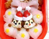 チップとデール　クリスマス　キャラ弁作り方5写真