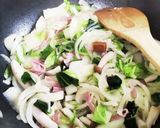 子供喜ぶ☆豆乳クリームパスタ作り方3写真