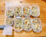 離乳食中期〜超簡単色々炊き込みご飯（粥）作り方7写真