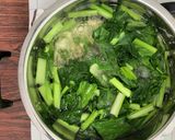 お雑煮〜江戸菜添え〜作り方2写真