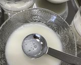 糸寒天でミルクかん作り方4写真