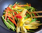 〈くらし薬膳〉じゃがいもチンジャオロース作り方4写真