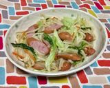 超簡単☆激うまトリプルだしの超焼うどん作り方5写真