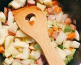 野菜たっぷりミネストローネ作り方2写真