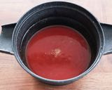 トマトジュースで作る！レンジで！トマト鍋作り方2写真