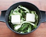 トマトジュースで作る！レンジで！トマト鍋作り方4写真