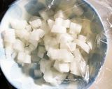 風邪撃退擦り下ろさないみぞれ生姜湯豆腐作り方1写真