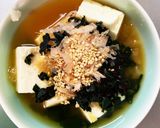 風邪撃退擦り下ろさないみぞれ生姜湯豆腐作り方12写真