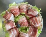 #簡単しゃぶしゃぶ三枚肉のレタス巻き蒸し作り方2写真