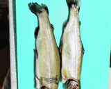 楽しい釣り堀☆ニジマスの香味バター焼き作り方2写真