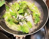 楽しい釣り堀☆ニジマスの香味バター焼き作り方8写真
