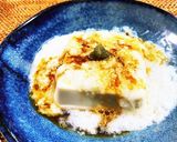とろろかけ豆腐のレンジ蒸し作り方4写真