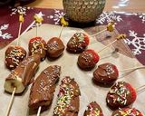 Xmasマーケットのチョコがけフルーツ♪作り方8写真