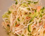 もやしとカニかまのコンソメサラダ作り方3写真