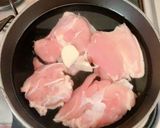 鶏もも肉で韓国風水炊き作り方5写真