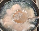 鶏もも肉で韓国風水炊き作り方6写真