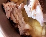 鶏手羽元とにんにくのあったかスープご飯☆作り方8写真