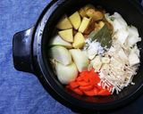 電気圧力鍋で◎無水白菜の鶏団子シチュー作り方1写真