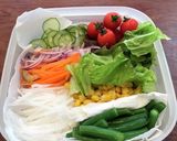 9種の野菜と卵とツナコーンのサラダ作り方10写真