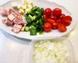 簡単なのに豪華見え♡スパニッシュオムレツ作り方1写真