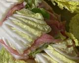 豚肉と白菜の重ね蒸し作り方1写真