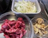 ルーなし♬デミ缶ハッシュドビーフ作り方1写真