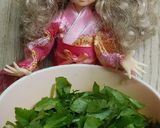 リカちゃん♡三つ葉海苔サラダꕤ*｡ﾟ作り方2写真