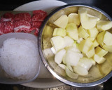 すき焼きのタレで簡単肉じゃが作り方2写真