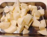 【簡単】チーズの入ったいももち作り方1写真