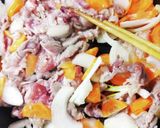 豆と塩麴豚の洋風煮込み作り方8写真