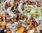 豆と塩麴豚の洋風煮込み作り方9写真