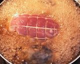 簡単☆作り置き☆豚ブロックで紅茶煮作り方1写真