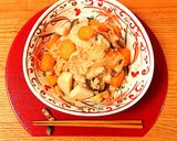 京芋の煮物♥️京風に薄味で上品に冬の贅沢作り方10写真