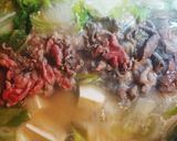 簡単☆牛しゃぶしゃぶ鍋作り方3写真
