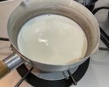 牛乳で茹でる。マカロニグラタン！作り方4写真